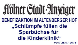 die Neppeser Schlümpfe im Kölner Stadt Anzeiger